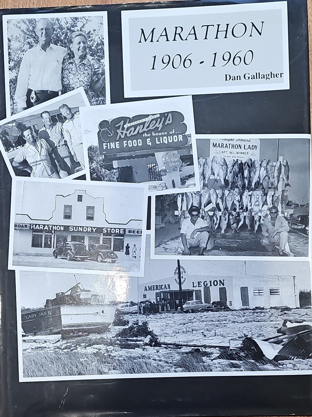 Marathon 1906-1960 Vintage Photo Collage Book Signed